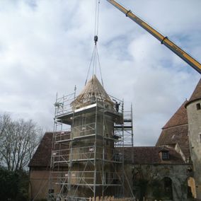 étapes de la construction de charpente